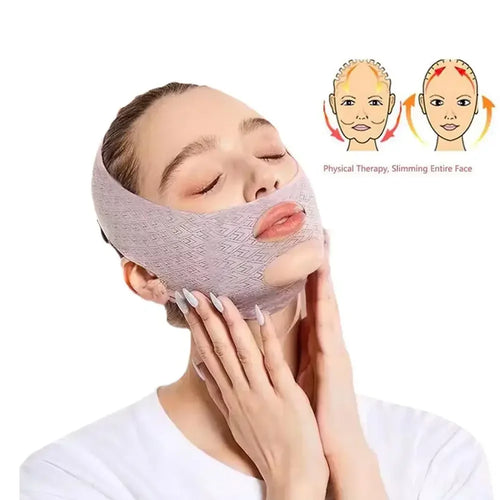 Bandeau Liftant Visage V-Shape – Soin Remodelant & Raffermissant